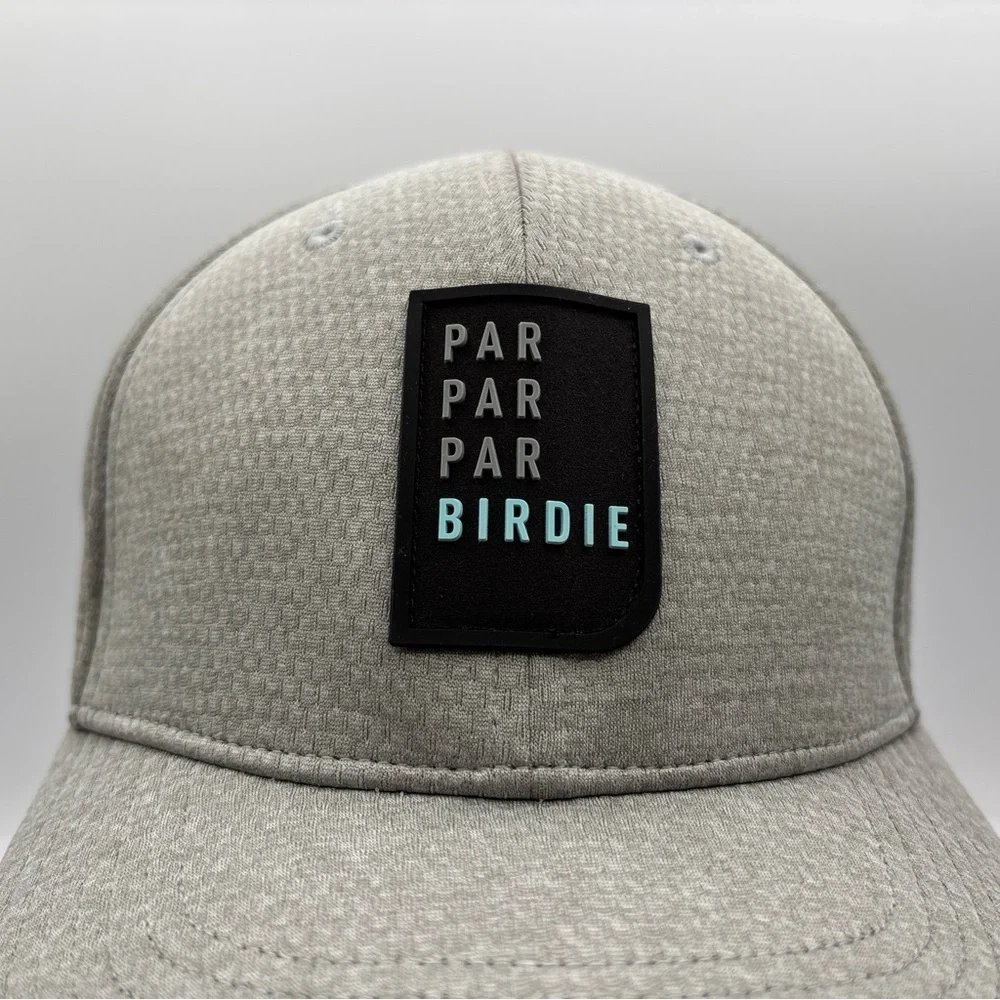 adidas Golf Par Par Par Birdie Men’s Medium Heather‎ Gray SnapBack Baseball Hat